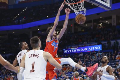 PHOTOS: Best images from Thunder’s 128-120 win over the Cavaliers