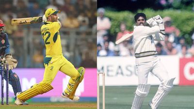 Glenn Maxwell effort at par with Kapil Dev's 175: Srikkanth