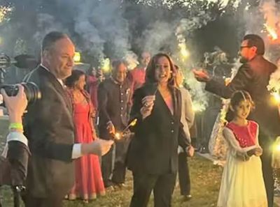 New York State Senator joins US VP Kamala Harris for Diwali celebrations