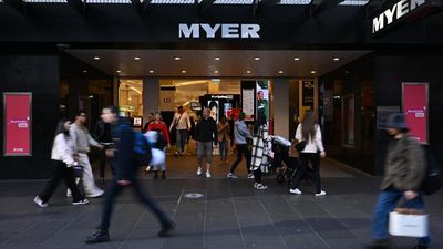 Sluggish sales greet board newbies at Myer