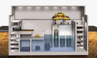 Small modular nuclear reactor that was hailed by Coalition as future cancelled due to rising costs