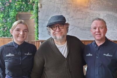 Staff at Scottish restaurant 'delighted' to host top Hollywood film director