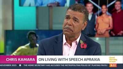 Chris Kamara opens up about feeling ‘ashamed’ of struggles with rare speech disorder