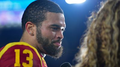 Caleb Williams Confidently Addresses Reaction to Showing Emotions After Washington Loss