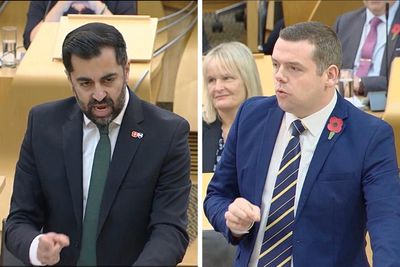 Humza Yousaf rejects claims he misled Holyrood over Covid WhatsApps in fiery FMQs