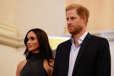 Sussexes meet military families in San Diego ahead of Remembrance weekend