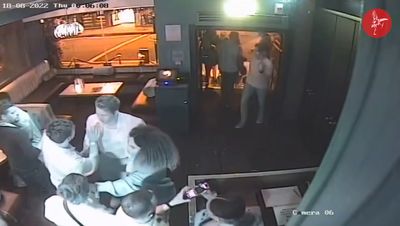 Watch: Tom Daley's husband Dustin Lance Black hit in Soho bar spat which saw him accused of assault