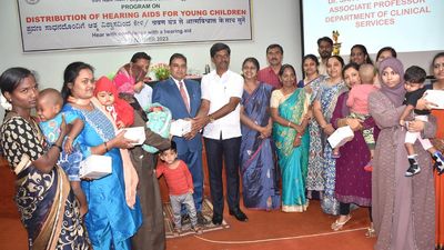 Digital hearing aids distributed at affordable cost to needy kids