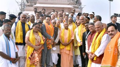 U.P. government holds Cabinet meet in Ayodhya; approves 14 proposals