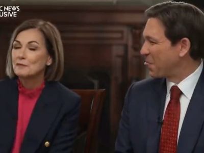 Ron DeSantis’s tongue is getting a lot of attention