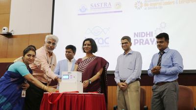 Nine products incubated at Sastra University launched
