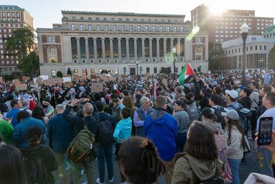 Walkouts, rallies, clashes: Israel-Gaza ‘war of words’ roils Columbia University