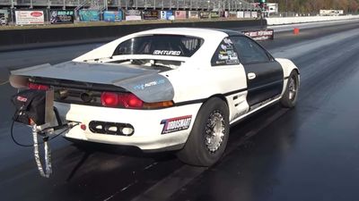 Watch Honda-Powered Toyota MR2 Blow Apart At Drag Strip