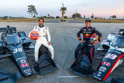 Enzo Fittipaldi completes maiden IndyCar test at Sebring with brother