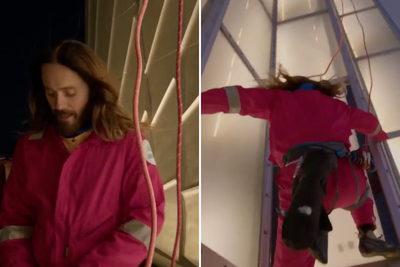 Jared Leto climbs Empire State Building: ‘Harder than I thought’