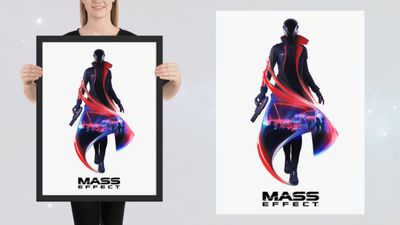 For just $45 BioWare will now sell you a poster of their teaser for a Mass Effect game they haven't even confirmed the name of yet