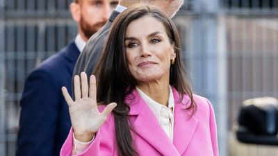 Queen Letizia's hot pink winter coat is the outerwear wardrobe staple every woman needs