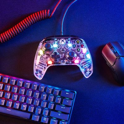 HyperX's Transparent Xbox Controller is Decked Out With RGB Lighting