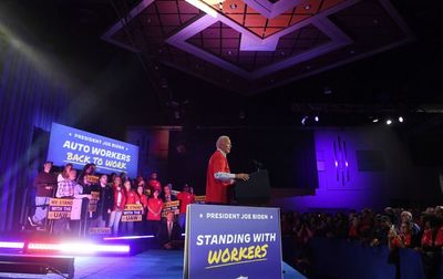 Biden, Harris tout union wins for UAW, actors and casino workers - Roll Call
