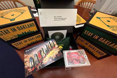 Oakland A's fans are sending MLB owners 'Stay In Oakland' boxes as Las Vegas vote nears