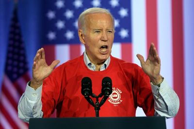 Pro-Palestine protester interrupts Biden speech