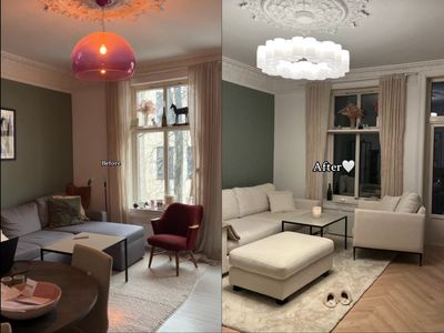 Woman defends ‘sad beige’ interior design choices after redecorating boyfriend’s apartment