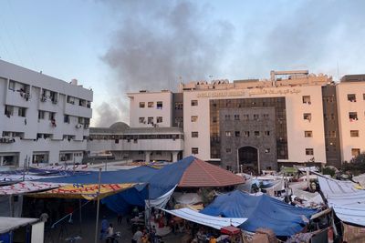 Israel strikes Gaza’s biggest hospital complex, health officials say