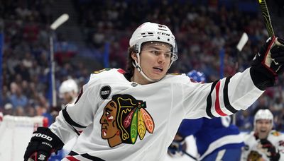 Connor Bedard levels up from good to dominant as Blackhawks race past Lightning