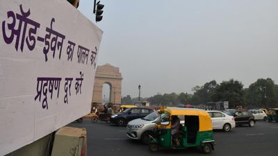 Delhi air pollution | Odd-even scheme will see 10 lakh vehicles off capital’s roads, Delhi govt. says in SC
