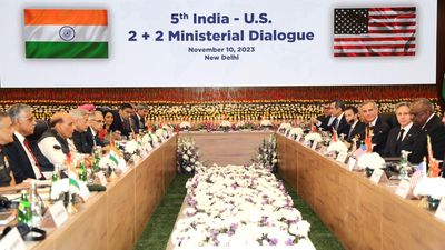 India, U.S. hold 2+2 ministerial dialogue with focus on Indo-Pacific, critical minerals and global challenges