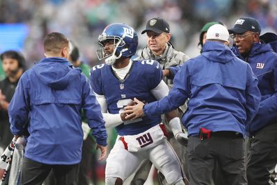 Giants’ Tyrod Taylor says rib injury isn’t season-ending