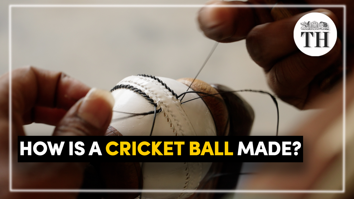 Watch How is a cricket ball made?