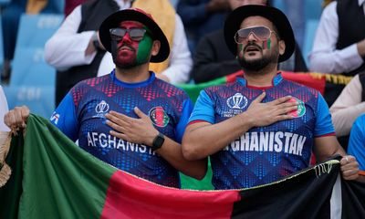 ‘They bring us joy’: Afghans swept up in cricketing fairytale