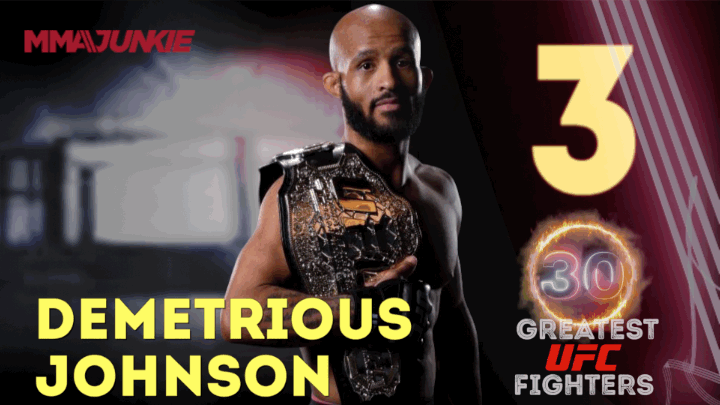 30 greatest UFC fighters of all time: Demetrious Johnson ranked No. 3