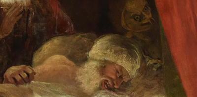 Restorers uncover demon in a 1789 painting – and reveal the decline of superstition in the Age of Reason