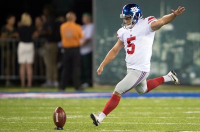 Giants’ kicker competition enters second week