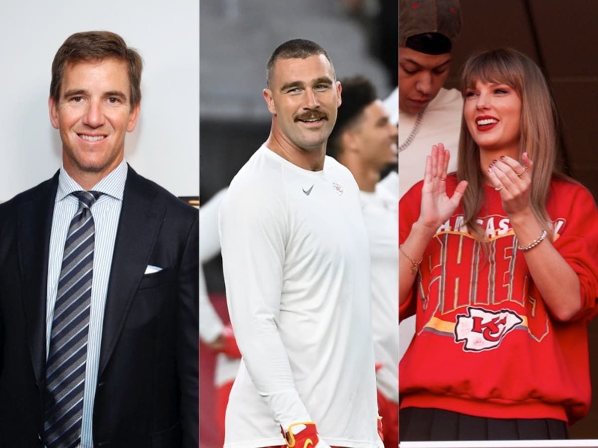 Eli Manning approves of Travis Kelce visiting Taylor…(02)