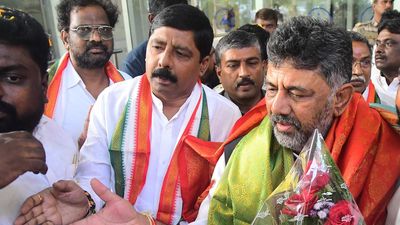 People of Telangana are vexed with ‘abysmal rule’ of BRS, says Karnataka Deputy Chief Minister D.K. Shivakumar