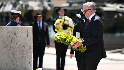 Silent reflection for the fallen on Remembrance Day