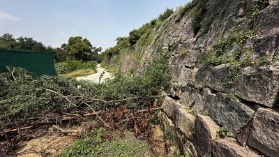 Qutb Shahi-era rampart wall in Golconda on verge of collapse; experts seek ASI attention