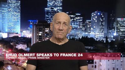 Israel must revive 'two-state solution', former PM Ehud Olmert tells FRANCE 24