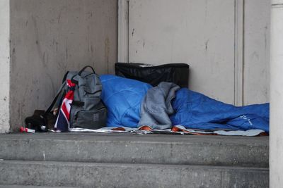 Outcry as video shows homeless people’s tents being destroyed in London