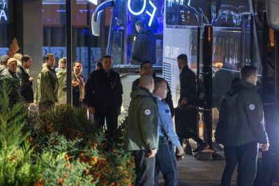 Israeli national team arrives in Kosovo for soccer game under tight security measures