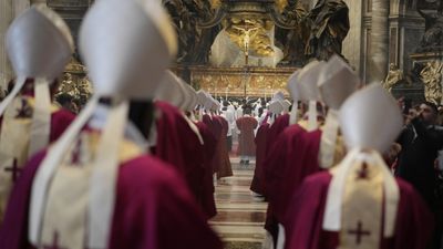 The Vatican says priests can baptize transgender people