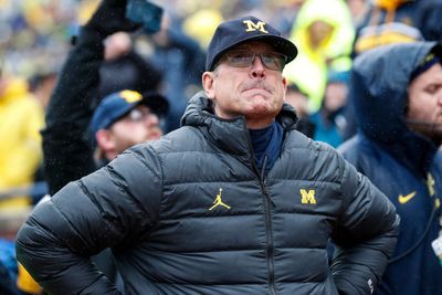 Michigan was reportedly still flying in to Penn State when Jim Harbaugh’s suspension news dropped