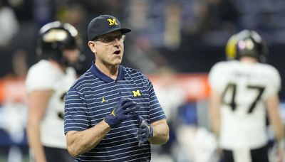 Michigan coach Jim Harbaugh banned from final 3 regular-season games