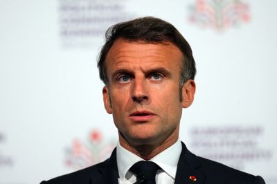 French president urges Israel to stop bombing women and babies in Gaza