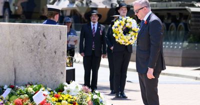 Hundreds gather to pay respects to 'enduring burden' of defence personnel
