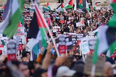 Why is a pro-Palestine march happening on Saturday and why is it controversial?