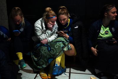 On the road and into a bomb shelter mid-match with Mariupol Women